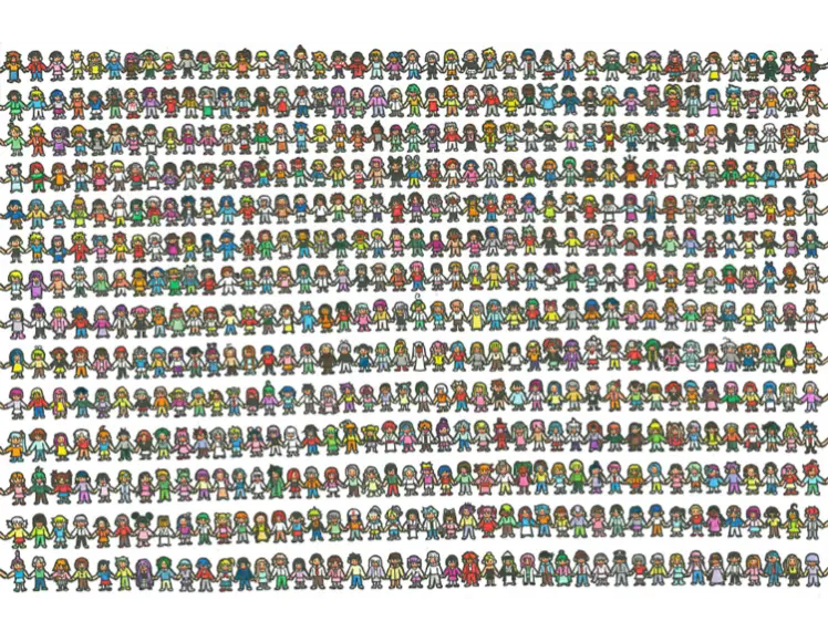 みんな、笑顔。